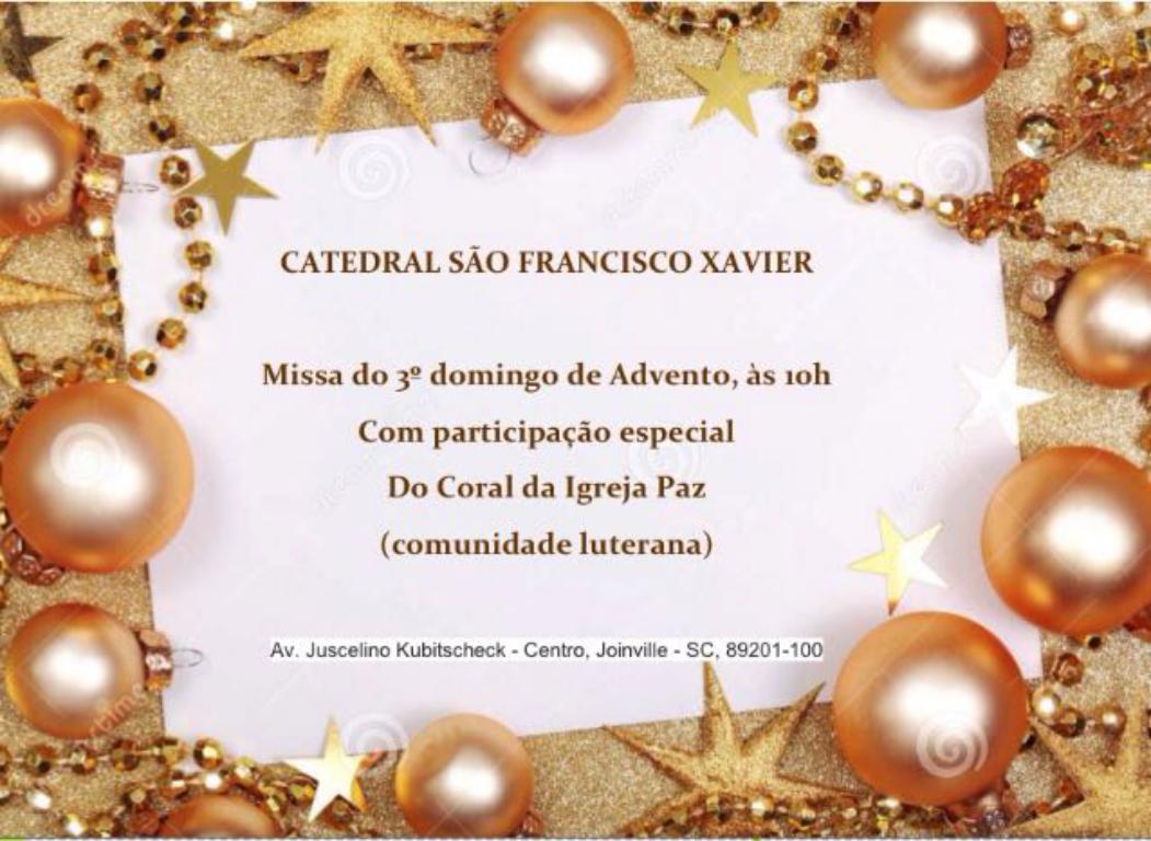 Coral Luterano canta na Catedral