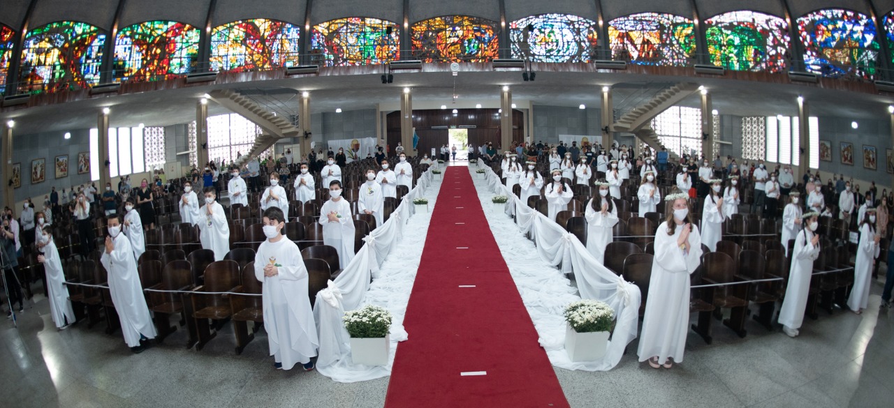 CELEBRAÇÃO PRIMEIRA EUCARISTIA 2020 - DIA 03/10/2020