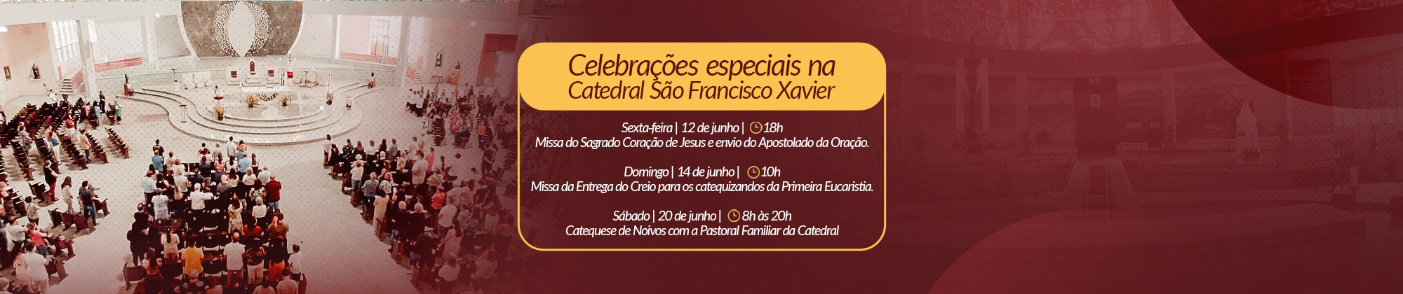 Junho 2026 - Celebrações especiais