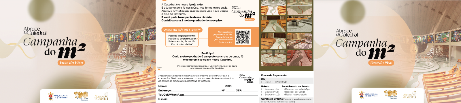 Campanha do Piso - Adquira seu m2 