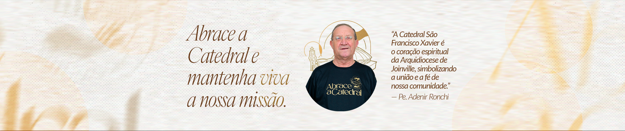 Julho 2026 - Abrace a Catedral