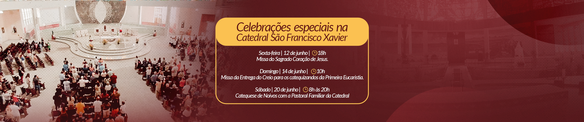 Junho 2026 - Celebrações especiais