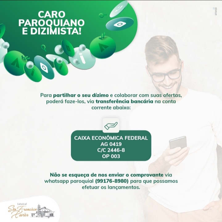 MENSAGEM AO NOSSO DIZIMISTA
